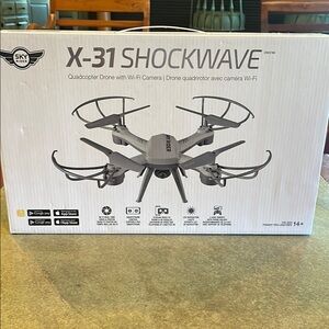 Sky Rider X-31 Shockwave Drone with Camera